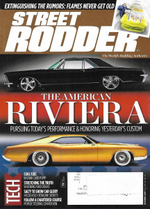 STREET RODDER 2017 OCT - RIVIERA SPECIAL, CARB PUMP, WIDENING FORD DOORS